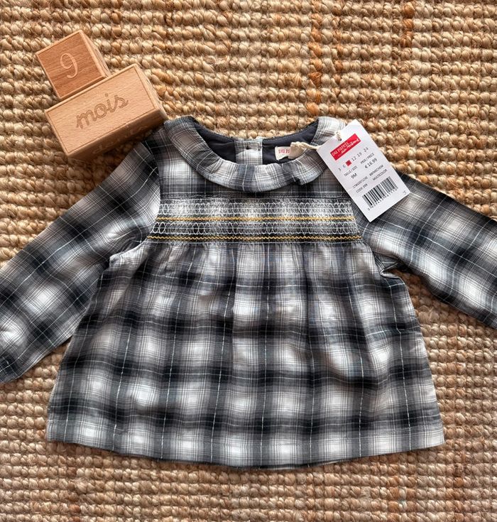 Blouse DPAM 9mois / 71cm