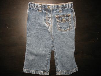 JEAN DROIT BÉBÉ FILLE "TEX BASIC" - 6 MOIS - n°02