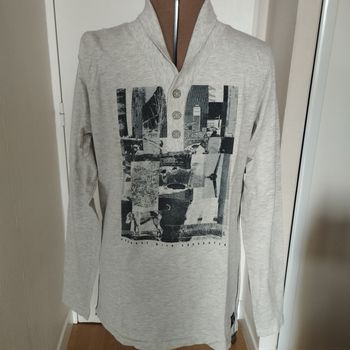T-shirt longues manches Neuf homme M de Garcia Jeans