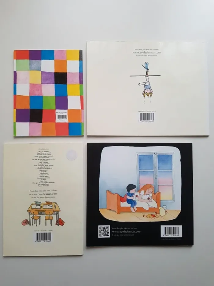 Livres École des loisirs Lutins et Minimax Elmer, lessive, dort - photo numéro 3