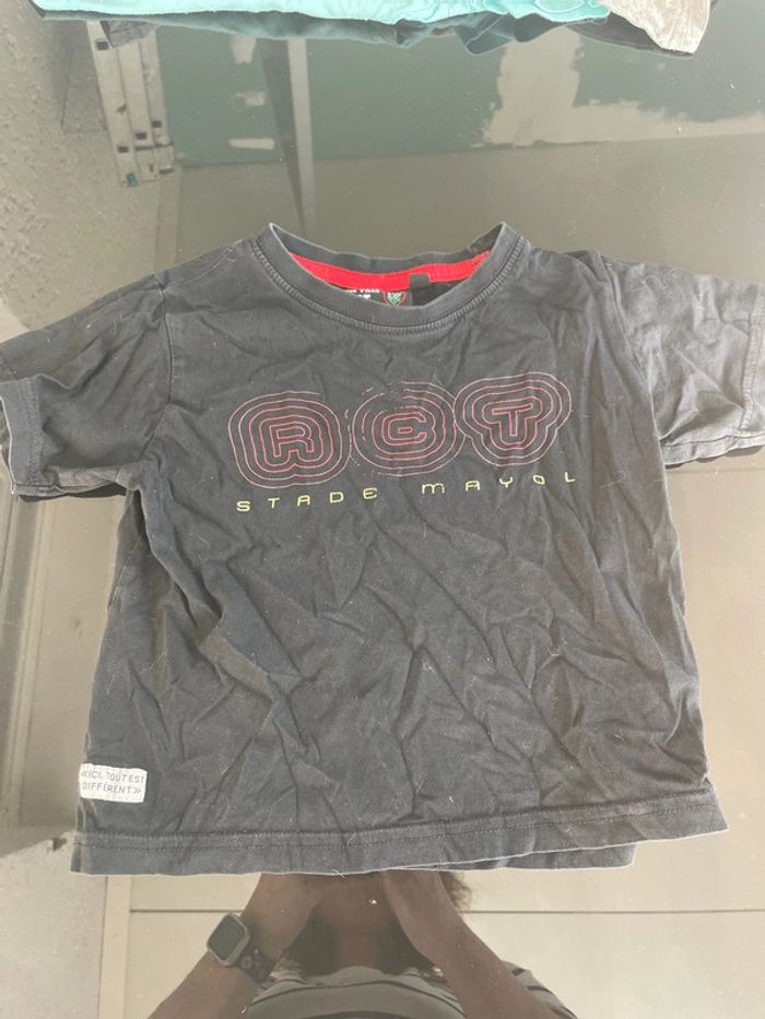 T-shirt du RCT Toulon, en taille quatre ans - photo numéro 4