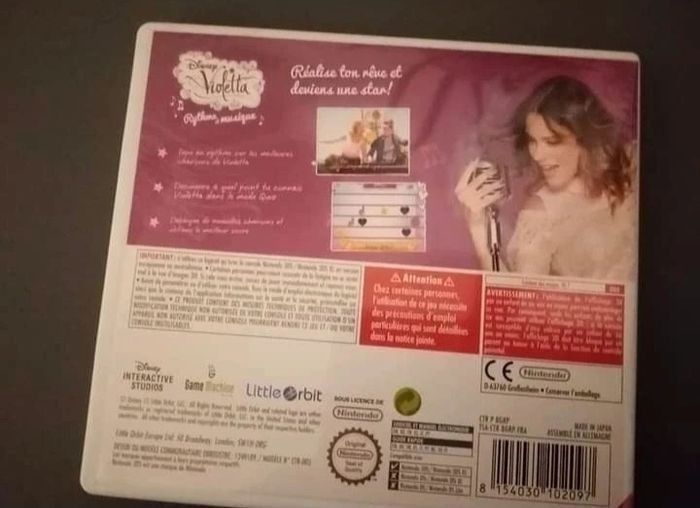 Jeu DS violetta - photo numéro 2