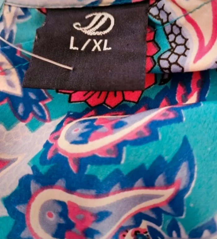 Haut + pantalon bleu à motifs Taille L Neuf - photo numéro 8