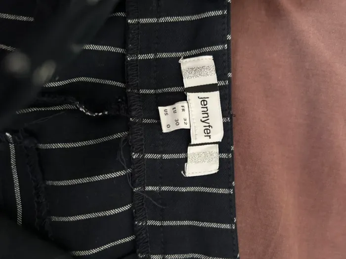 pantalon habillé à rayure - photo numéro 7