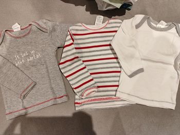 Lot maillot de corps