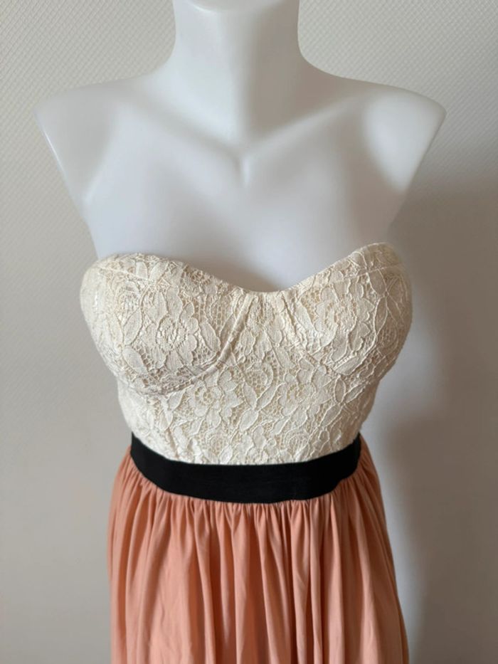 Robe bustier longue en très bon état taille L danity - photo numéro 2