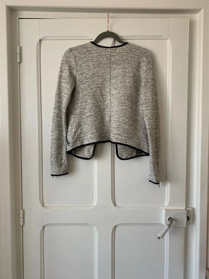 Veste blazer moucheté blanc/noir femme - Taille M Jennyfer - photo numéro 2