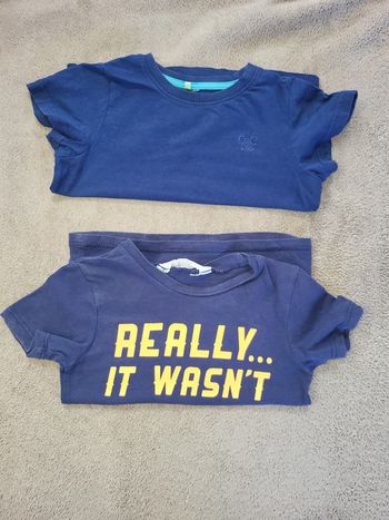 Lot T-shirts garçon 24 mois 2