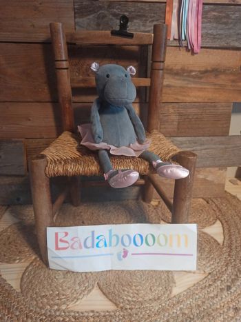 Peluche hippopotame ballerine jellycat tbe
