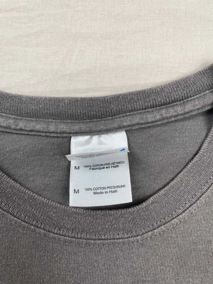 T-shirt imprimé sport USA, homme, été, gris, M - photo numéro 5