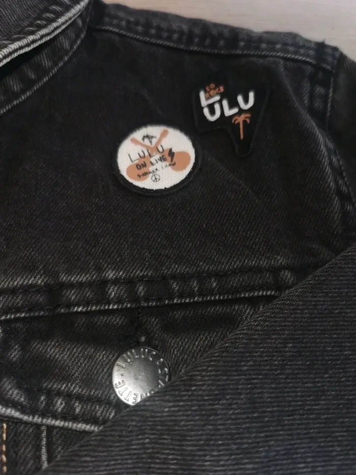 Veste en jean garçon 10 ans lulu castagnette - photo numéro 2