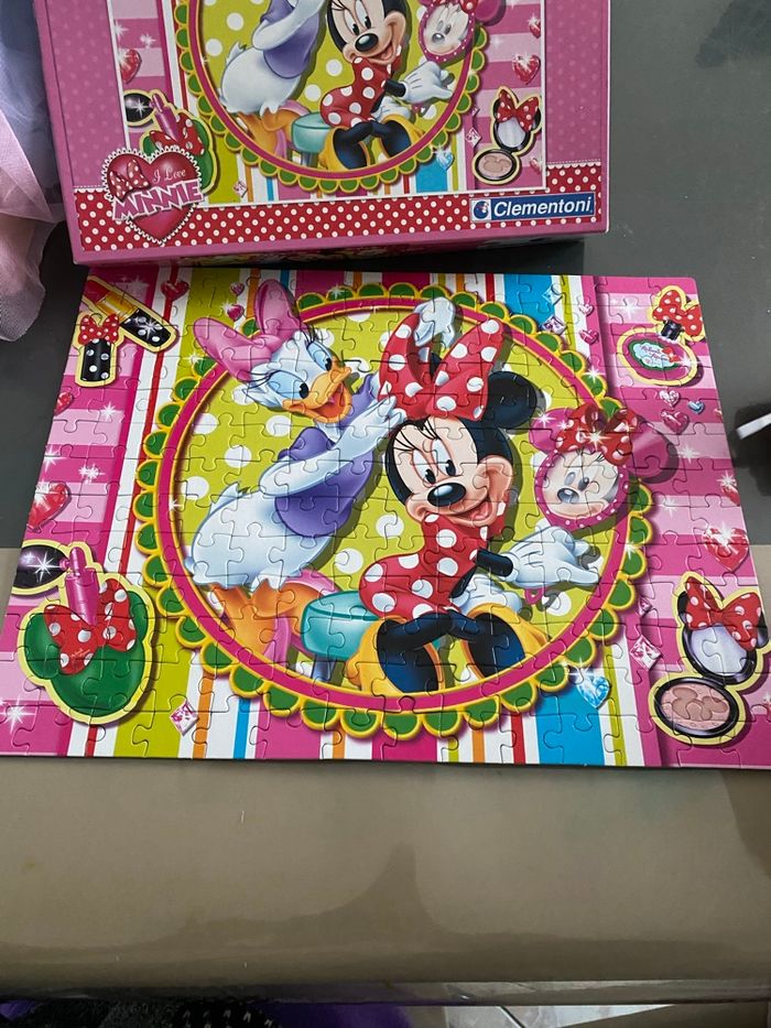Puzzles enfant 100 pièces Disney Minnie Daisy - photo numéro 3