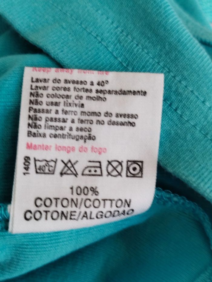 Débardeur à bretelles bleu Essentiel Wear by la cie taille 3 mois - photo numéro 4