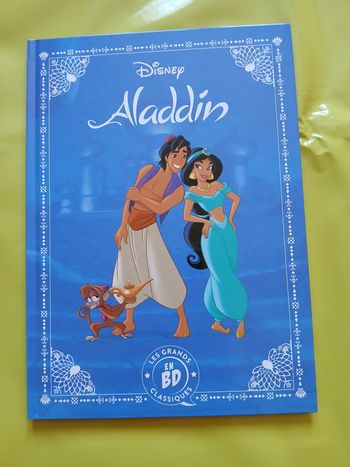 livre aladdin disney en BD