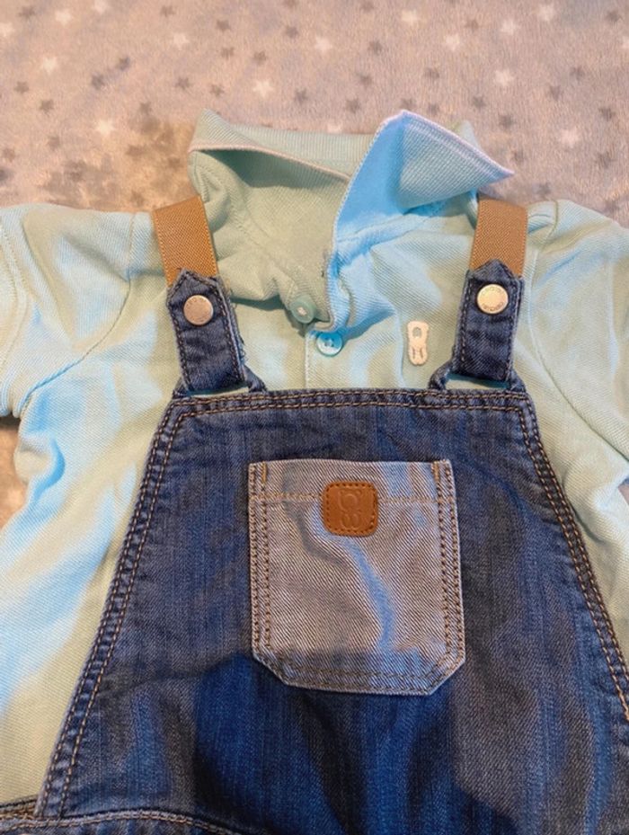 Ensemble salopette polo Obaïbi 18 mois - photo numéro 8