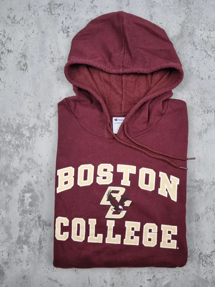Pull capuche Champion universitaire bordeaux, L/40 Femmes - photo numéro 2