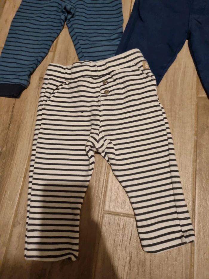 Lot de 4 pantalon 9 mois - photo numéro 2