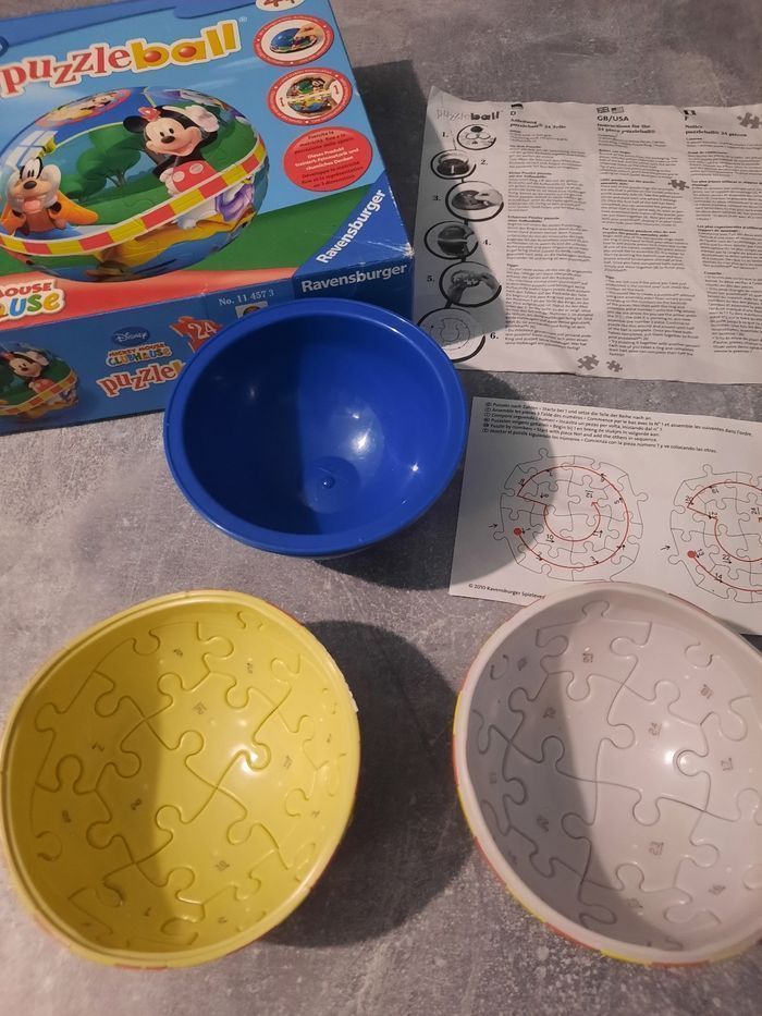 Puzzleball / puzzle boule Mickey Ravensburger Beebs