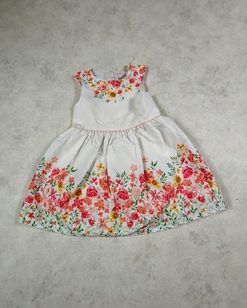 Robe fleurie Primark fille 12-18 mois