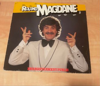 Vinyle 33 tours Roland Magdane Enregistrement public