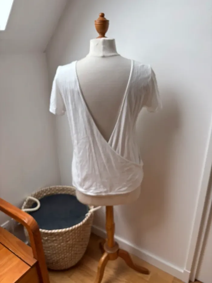 🩷 Top dos nu croisé Sézane – Taille M 🩷