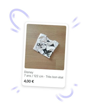 🩷 Tee-shirt MC 6/7 ans Disney Minnie #emyfleury_7ansfille