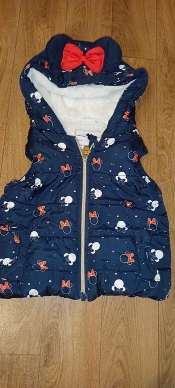 Doudoune fille sans manche