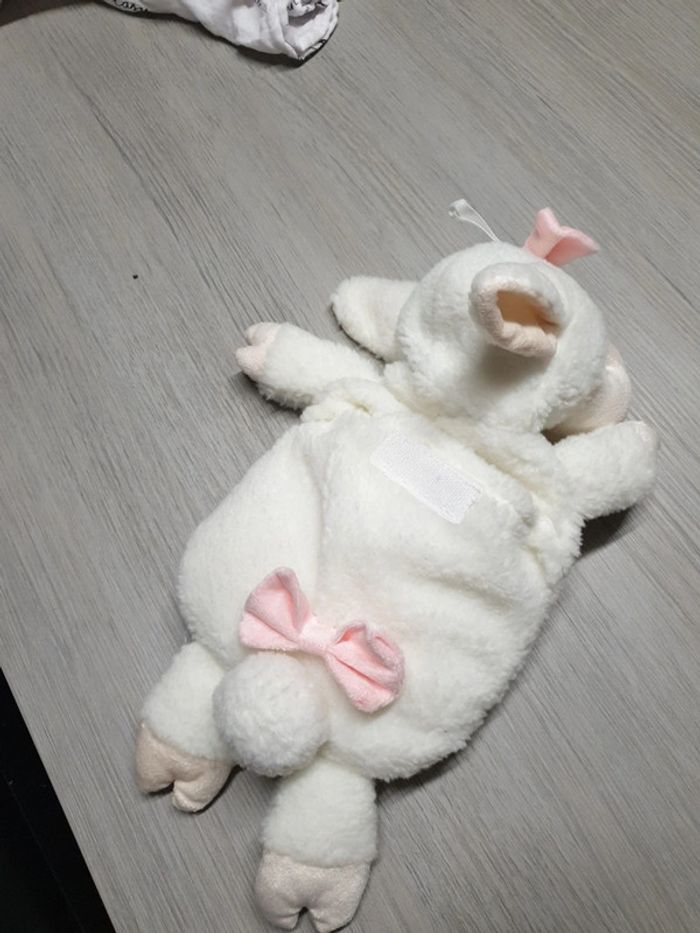 Doudou nounours mouton fille - photo numéro 3