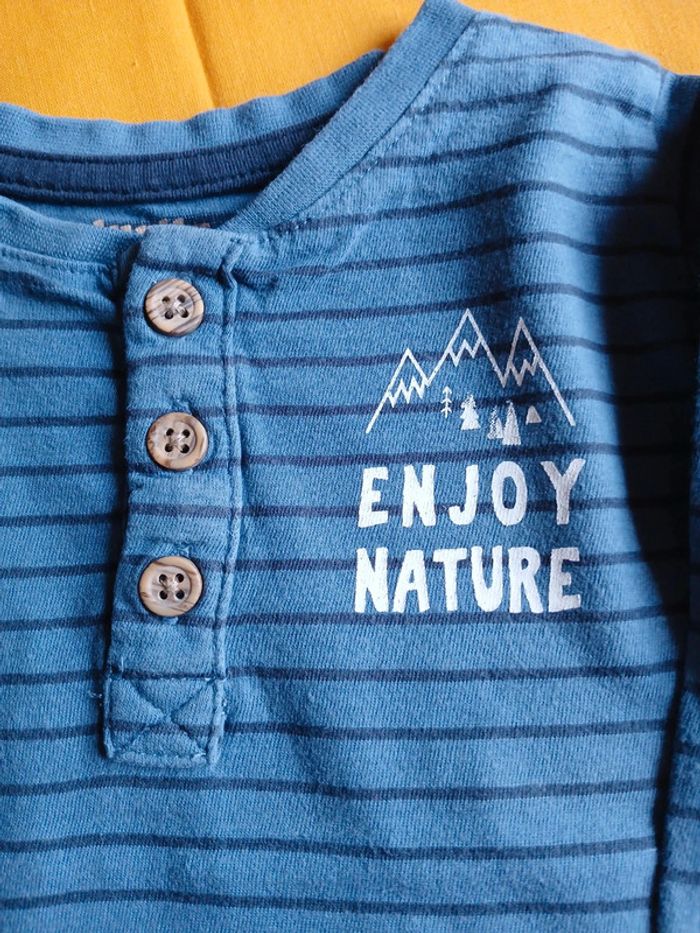 Tee-shirt garçon 1 an - photo numéro 3