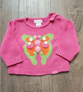 Pull papillon Kookaï 3 mois