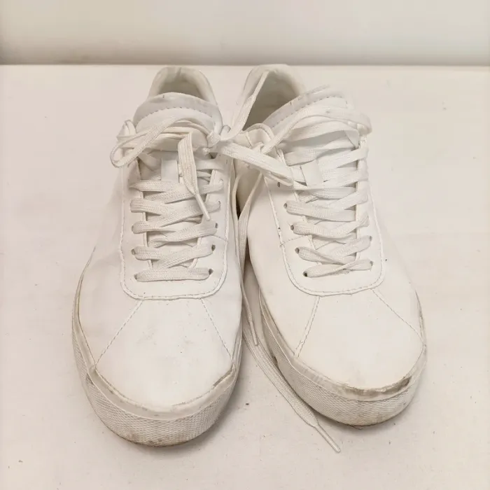 Baskets blanches H&M taille 39 C039