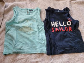 Lot de 6 tee-shirts manches courtes 3 mois garçon