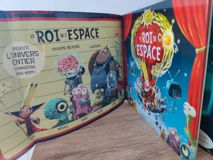 Livre Enfant Le Roi de l'espace - photo numéro 3