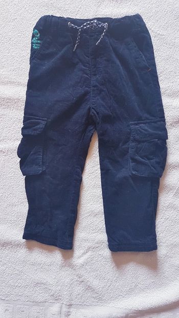 Pantalon velour DPAM 24 mois