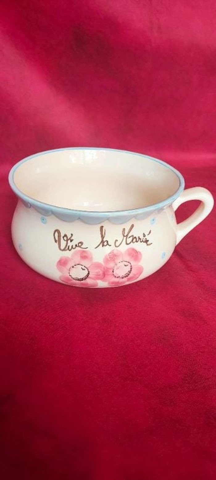 Pot de chambre vive la mariée ( n°1)