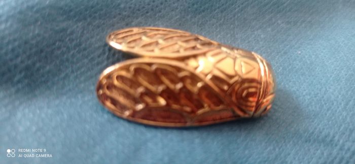 Broche Vintage René Gouin cigale - photo numéro 9