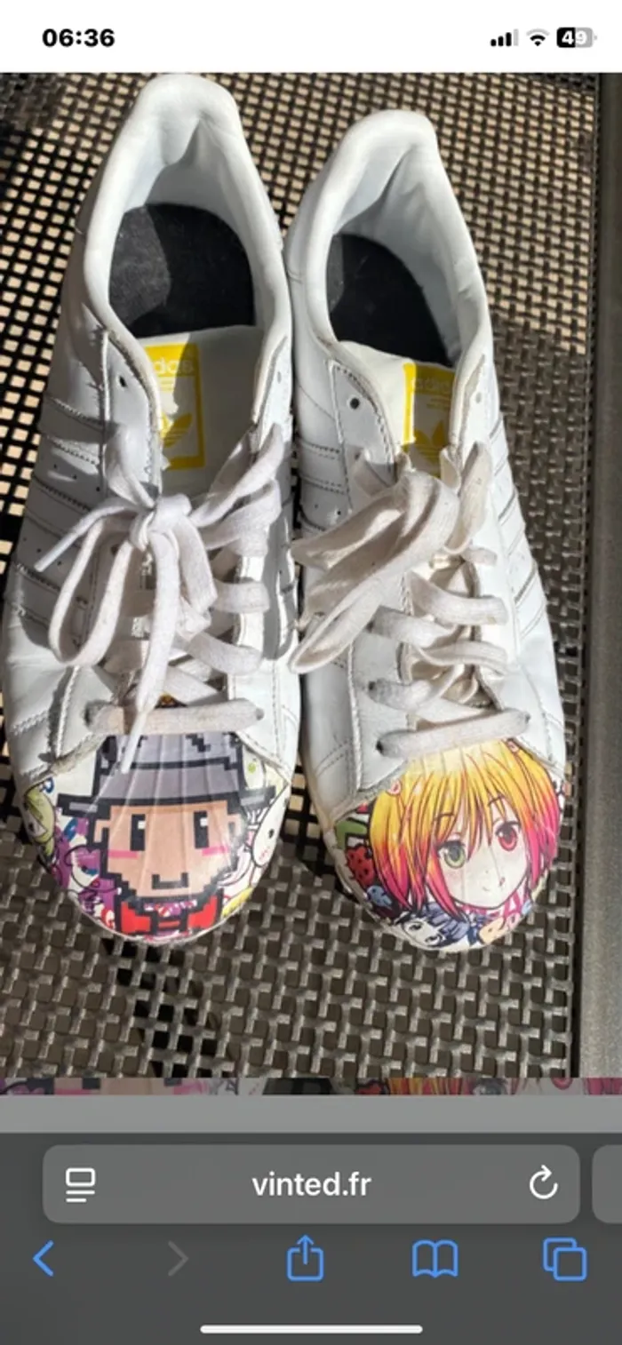 Superbes baskets originales 43 Adidas