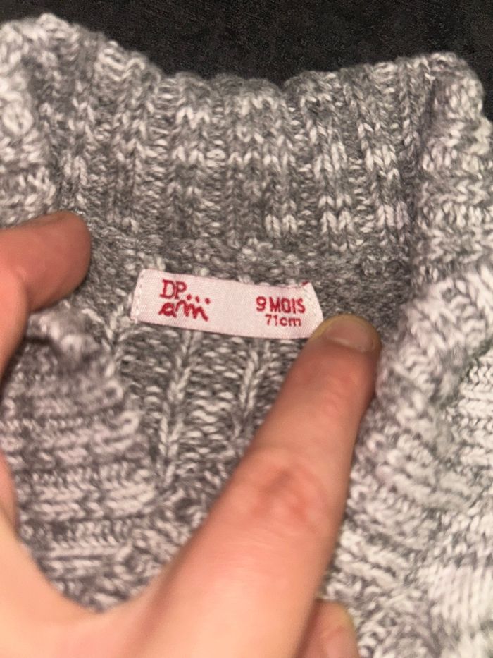 Gilet gris moyen - photo numéro 3