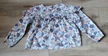 Blouse à motifs taille 4 ans