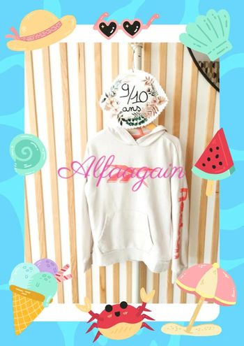 Pull sweat Reebok 9/10ans rose