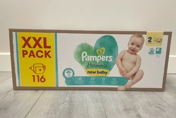 Pack XXL neuf Pampers de 116 taille 2 (4-8 kgs) à 25€