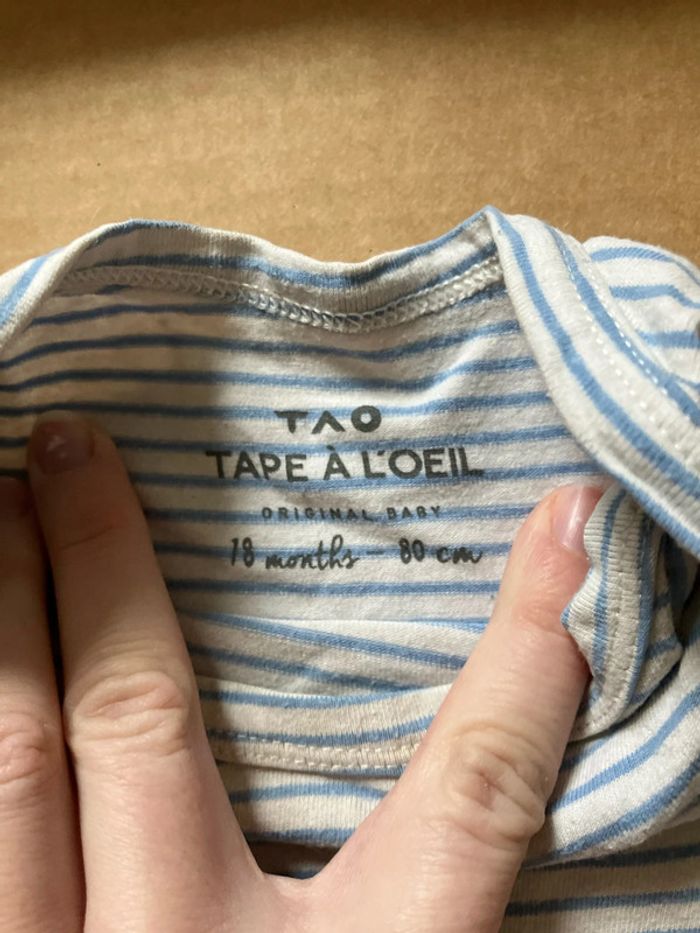 Lot de bodies garçon 18 mois - photo numéro 10