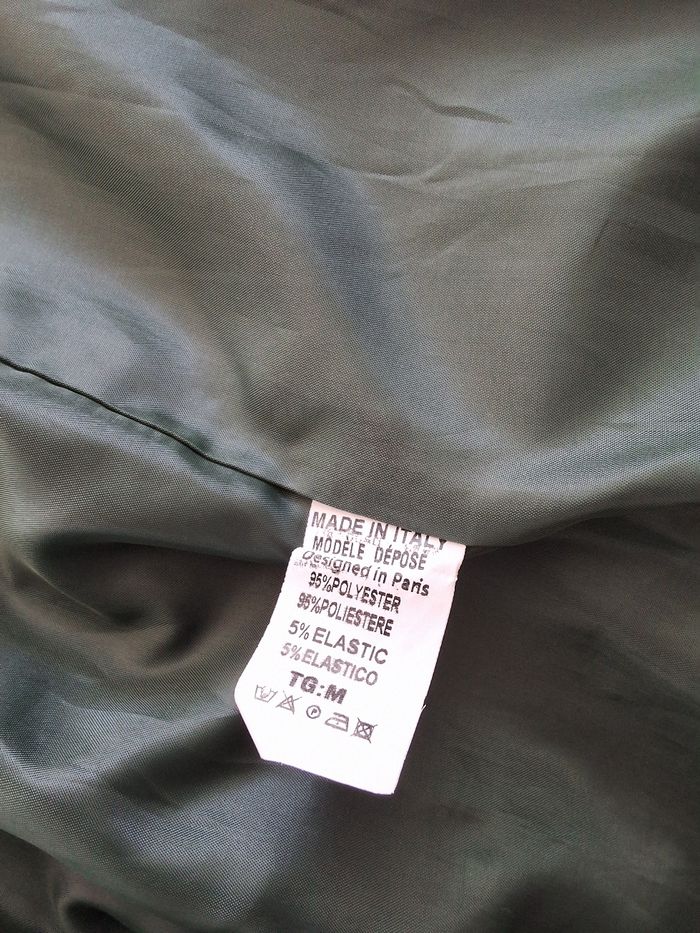 Veste élégante,  couleur vert canard - photo numéro 6