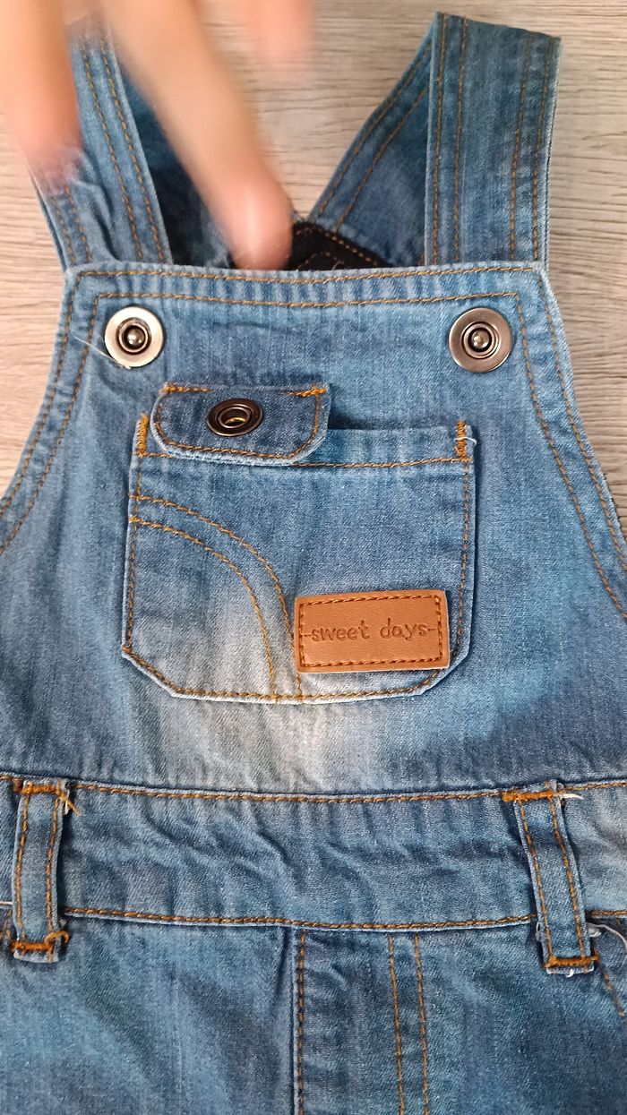 Salopette pommette 12 mois - photo numéro 3