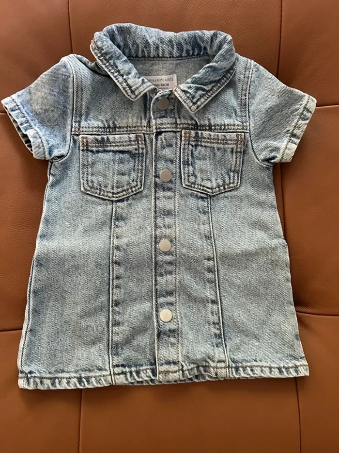 Robe en jean bébé