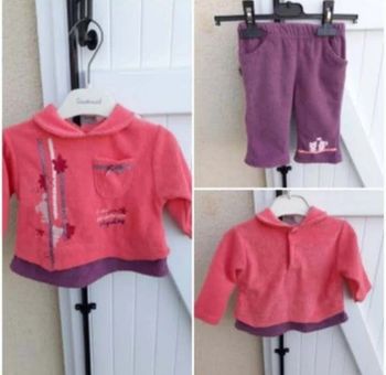 ensemble 2 pièces bb filles 6 mois 