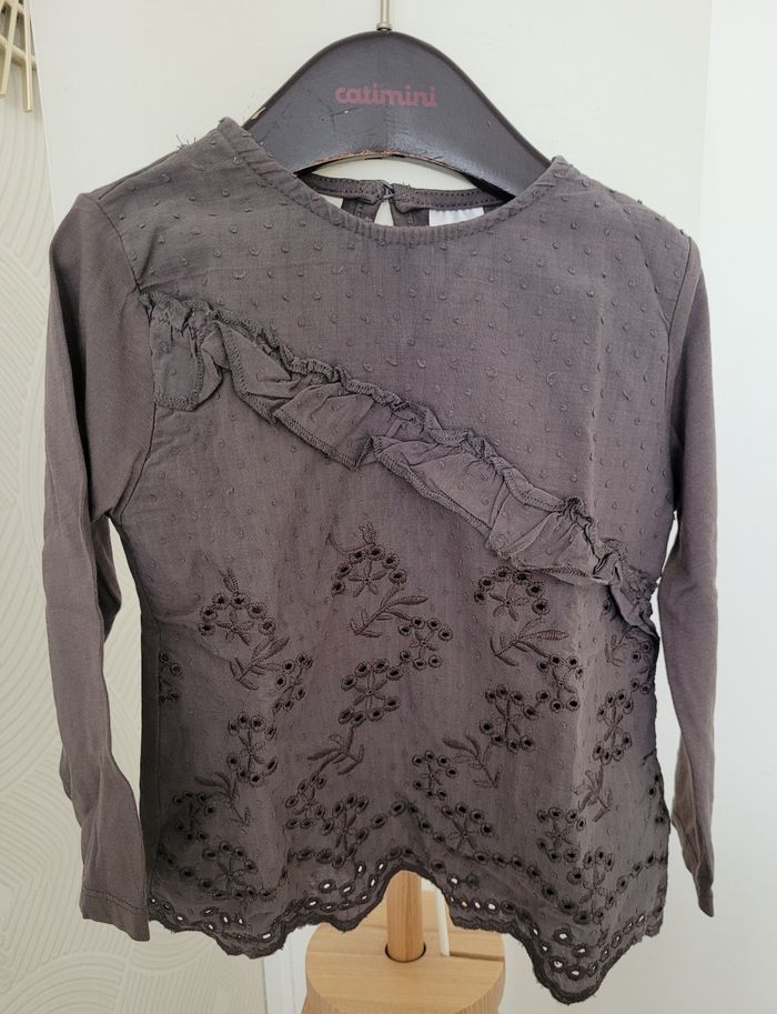 Tee-shirt manches longues zara 2/3 ans