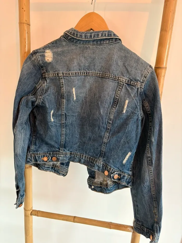 Veste jean H&M - photo numéro 2