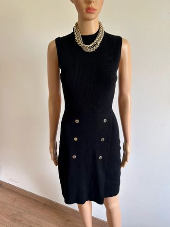 Robe pull noire sans manches Morgan taille XS jamais portée