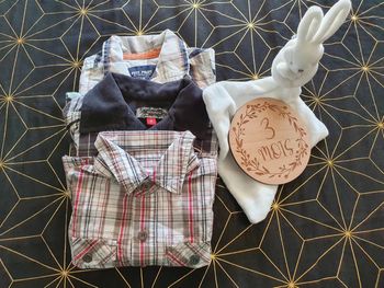 Lot 3 chemises ML 3 mois